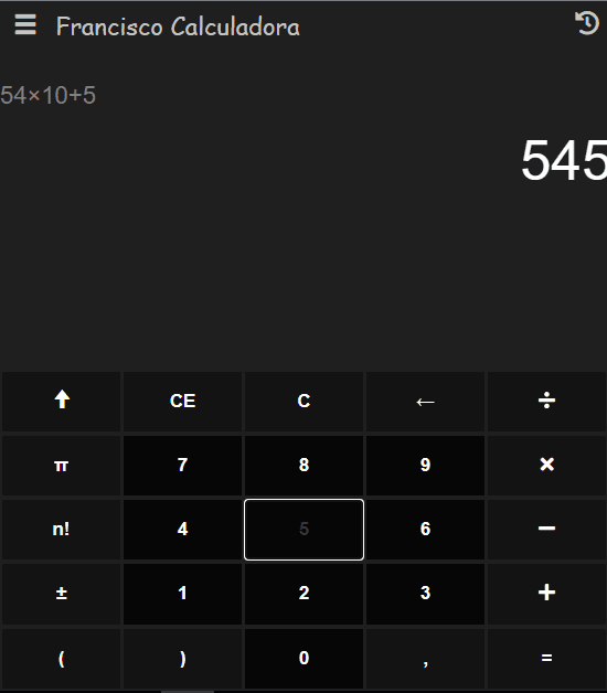 Simple Calculator